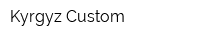 Kyrgyz Custom