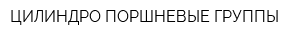 ЦИЛИНДРО-ПОРШНЕВЫЕ ГРУППЫ
