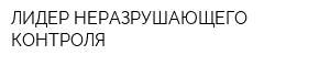 ЛИДЕР НЕРАЗРУШАЮЩЕГО КОНТРОЛЯ