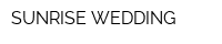 SUNRISE WEDDING