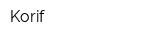 Korif