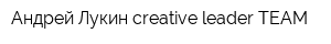 Андрей Лукин creative leader TEAM