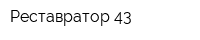 Реставратор 43