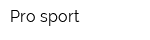 Pro sport