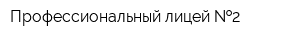 Профессиональный лицей  2