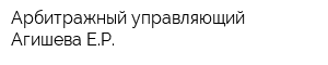 Арбитражный управляющий Агишева ЕР