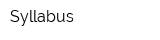 Syllabus