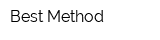 Best Method
