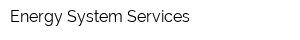 Energy System Services