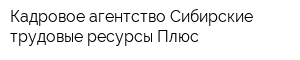 Кадровое агентство Сибирские трудовые ресурсы Плюс