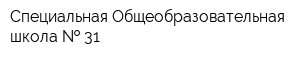 Специальная Общеобразовательная школа   31