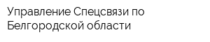 Управление Спецсвязи по Белгородской области