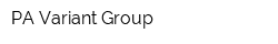 РА Variant Group