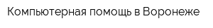 Компьютерная помощь в Воронеже