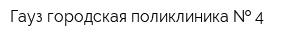 Гауз городская поликлиника   4