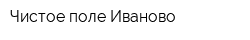 Чистое поле-Иваново