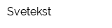 Svetekst