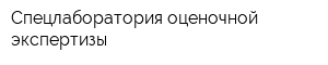 Спецлаборатория оценочной экспертизы