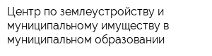 Центр по землеустройству и муниципальному имуществу в муниципальном образовании