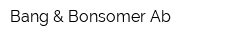 Bang & Bonsomer Ab