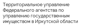 Территориальное управление Федерального агентства по управлению государственным имуществом в Иркутской области