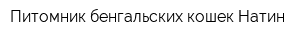 Питомник бенгальских кошек Натин