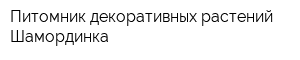 Питомник декоративных растений Шамординка