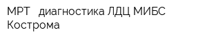 МРТ - диагностика ЛДЦ МИБС - Кострома