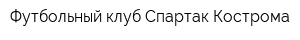 Футбольный клуб Спартак Кострома