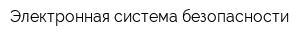 Электронная система безопасности
