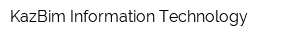 KazBim Information Technology