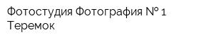 Фотостудия Фотография   1 Теремок