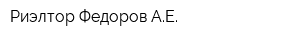 Риэлтор Федоров АЕ