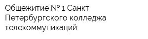 Общежитие   1 Санкт-Петербургского колледжа телекоммуникаций