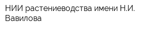НИИ растениеводства имени НИ Вавилова