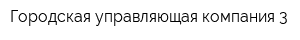 Городская управляющая компания 3