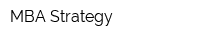 MBA Strategy