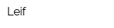 Leif
