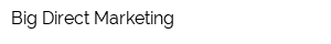 Big Direct Marketing