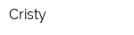 Cristy