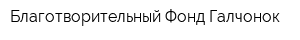 Благотворительный Фонд Галчонок