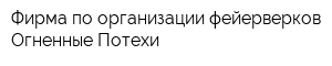 Фирма по организации фейерверков Огненные Потехи