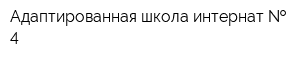Адаптированная школа-интернат   4