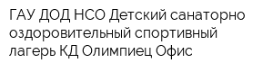 ГАУ ДОД НСО Детский санаторно-оздоровительный спортивный лагерь КД Олимпиец Офис