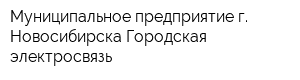 Муниципальное предприятие г Новосибирска Городская электросвязь