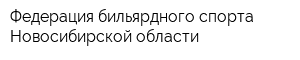 Федерация бильярдного спорта Новосибирской области