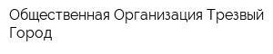 Общественная Организация Трезвый Город