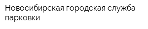 Новосибирская городская служба парковки