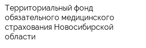 Территориальный фонд обязательного медицинского страхования Новосибирской области