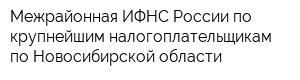 Межрайонная ИФНС России по крупнейшим налогоплательщикам по Новосибирской области